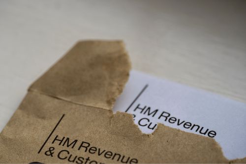 Open envelope from HMRC
